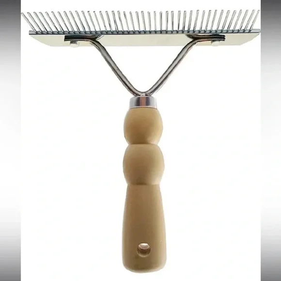 🆕 Deshedding Tool Metal Comb