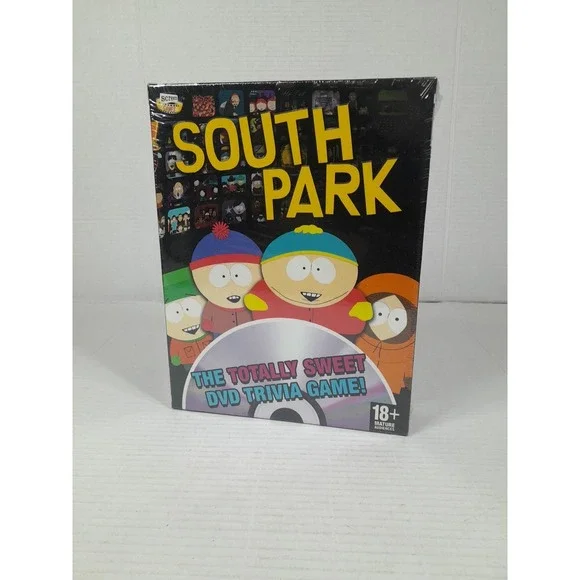 South Park The Totally Sweet DVD Trivia Game 2009 Sealed Mature Audiences 18+