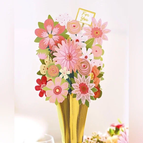 🆕American Greetings Bouquet Bottle Topper