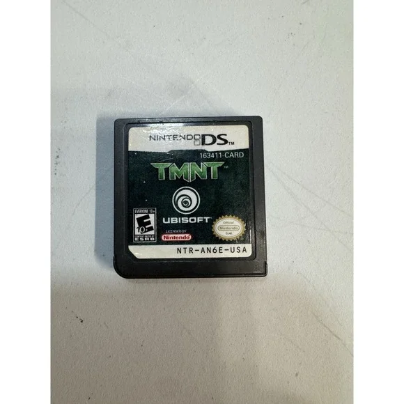 Teenage Mutant Ninja Turtles Nintendo Ds Game Tested (see Photos)