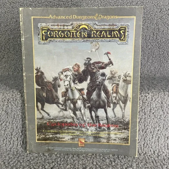 AD&D‎ Forgotten Realms Cyclopedia of the Realms TSR
