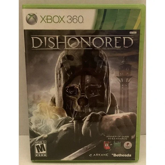 Dishonored PLATINUM HITS (Microsoft Xbox 360, 2012) GAME COMPLETE w/MANUAL CIB