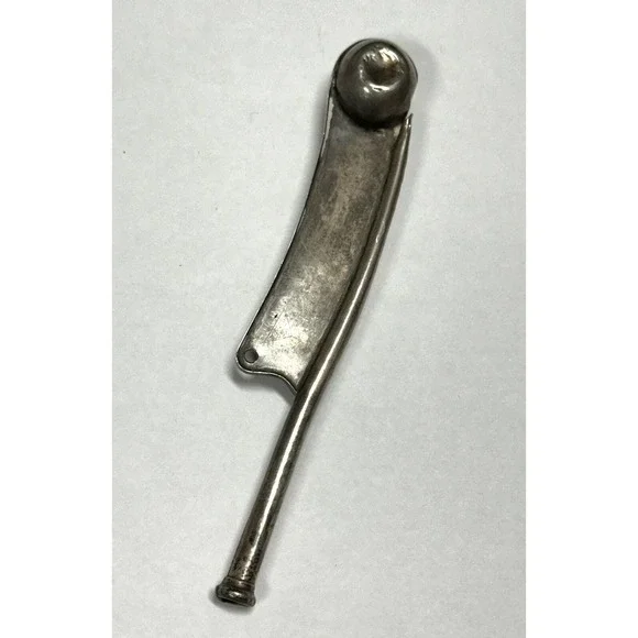 Vintage Sterling Silver Naval Bosun's Whistle Pipe Whistle A.E Co. Utica NY