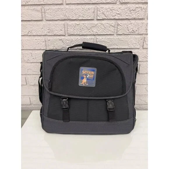Screen 2 Go All-In-One Black Briefcase
