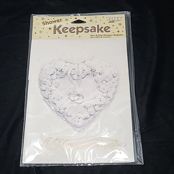 Wedding Bridal Shower Wedding‎ Registry for Gifts and Up to 60 Guests, NIP