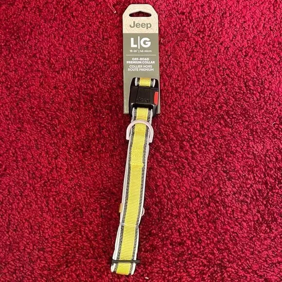 NWT Jeep dog collar