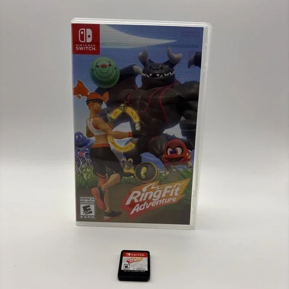 Ring Fit Adventure (Nintendo Switch, 2019) Fitness Game Only (No Ring Or Strap)