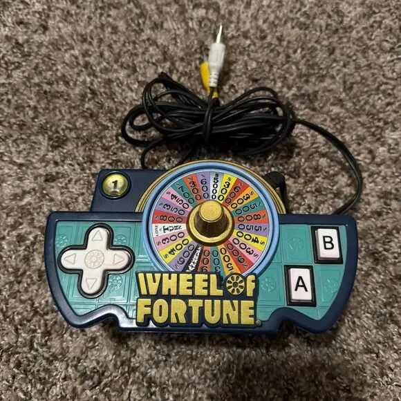 Wheel of Fortune Plug & Play TV Game Jakks Pacific | Tested & Working