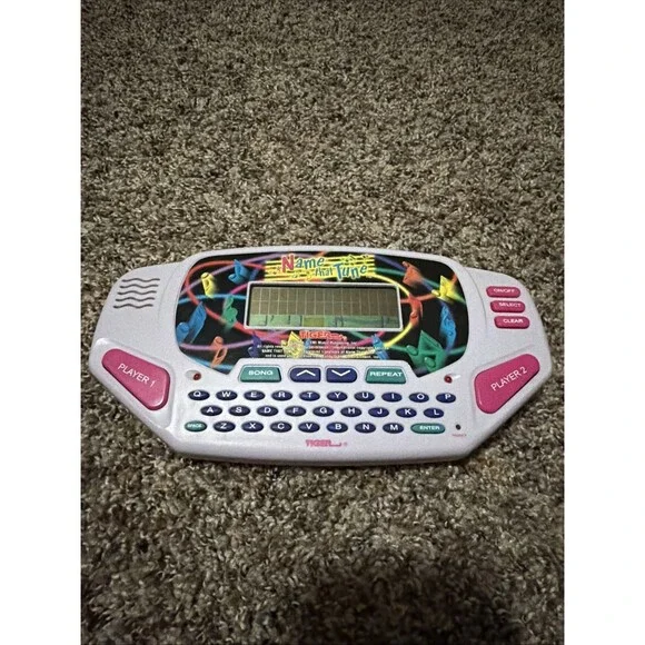 Vintage Tiger Name That Tune Electronic Handheld Game Quiz Music Trivia Tested