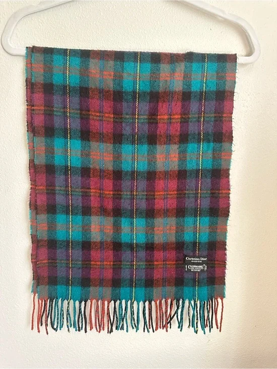 Vintage Christian Dior Monsieur scarf