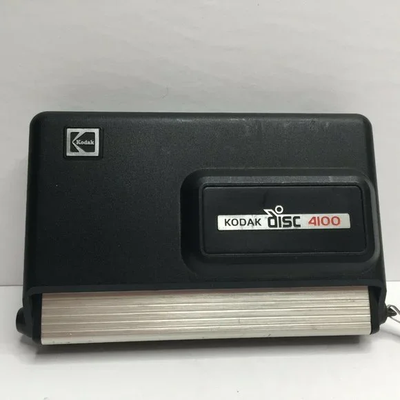 Vintage Kodak 4100 Disc Camera Photography With Neck Strap