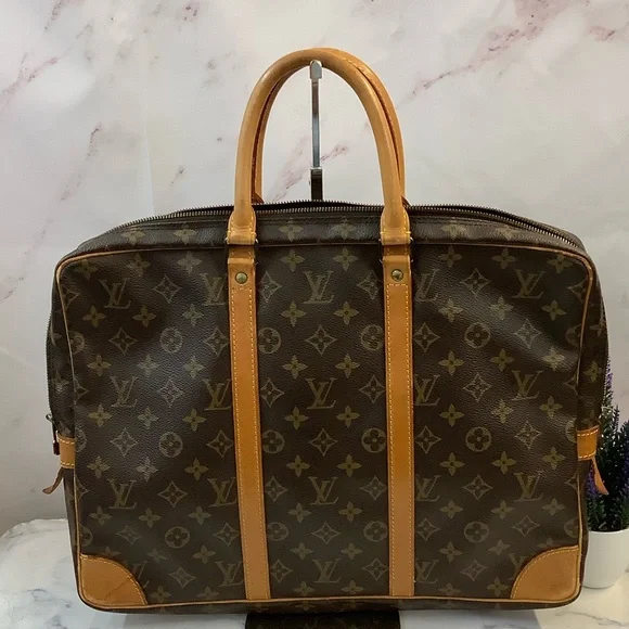 GUC Louis Vuitton Brown Monogram Briefcase