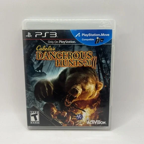 Cabela's Dangerous Hunts 2011 PS3 Sony PlayStation 3 - CIB Tested
