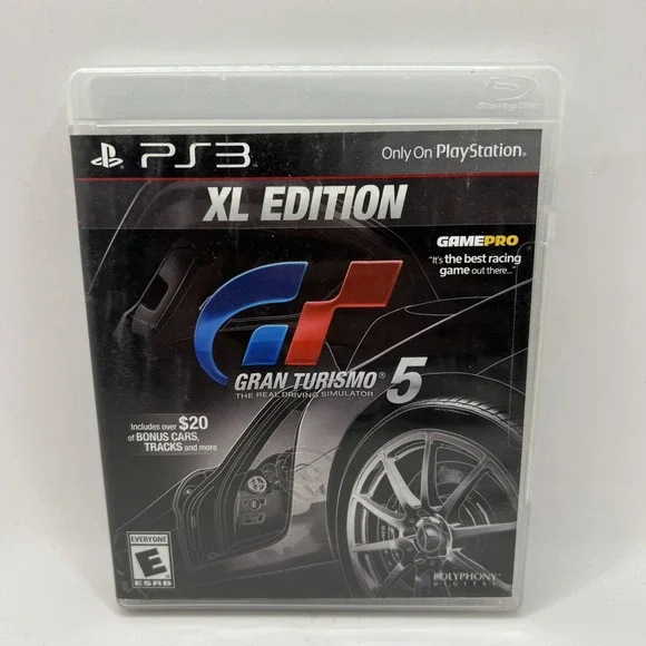 Gran Turismo 5 XL Edition Sony PlayStation 4 PS3 2012 CIB Complete Video Game