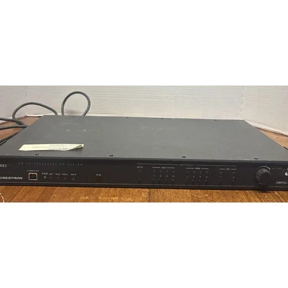 Crestron DMPS3-4K-150-C 3 Series DM 4K Presentation System- Working