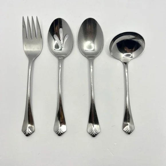 The Cellar Serving Hostess Set 4pc CLF31 Stainless Steel Flatware Japan Retro‎