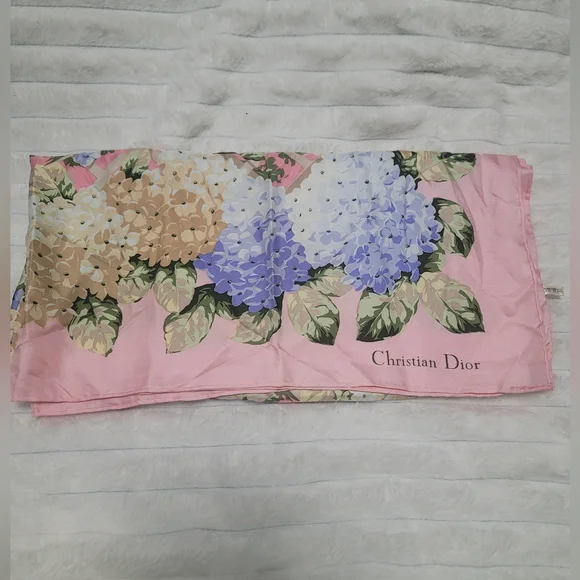 Dior 100% Silk Scarf Large