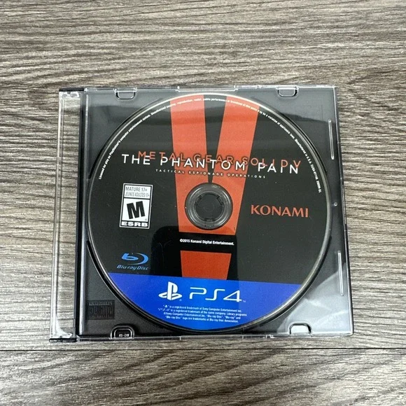 Metal Gear Solid V : The Phantom Pain (Sony PS4, 2015) Disc‎ Only