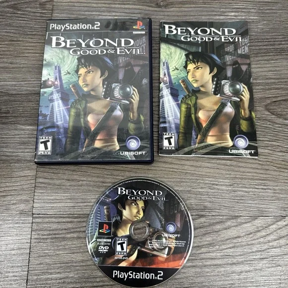 Beyond‎ Good & Evil (Sony PlayStation 2, PS2 2003) CIB Complete