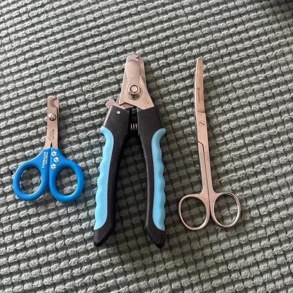 Pet Grooming Scissors and nail Clippers Set