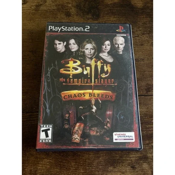 Buffy the Vampire Slayer: Chaos Bleeds (Sony PlayStation 2, 2003) CIB w Manual