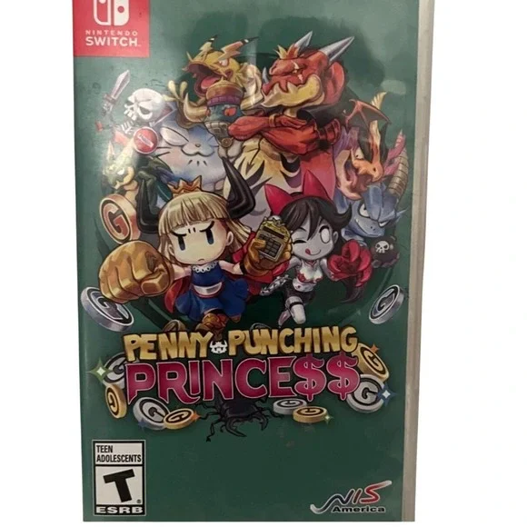 Penny Punching Princess Nintendo Switch Game Complete NIS America Action RPG Dra