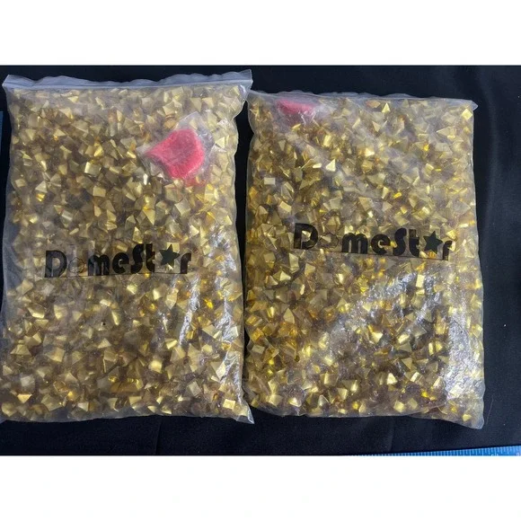 DomeStar Regular Gold Petals Bulk‎ 2 Bags Decorative Table Scatter HR0340 NEW