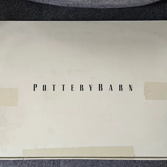 Pottery Barn Silver Dining Platter