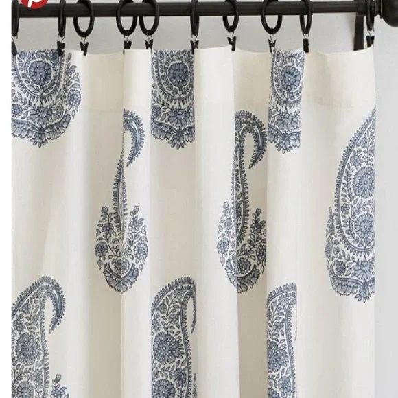 Pottery Barn Rayna Paisley Drape
