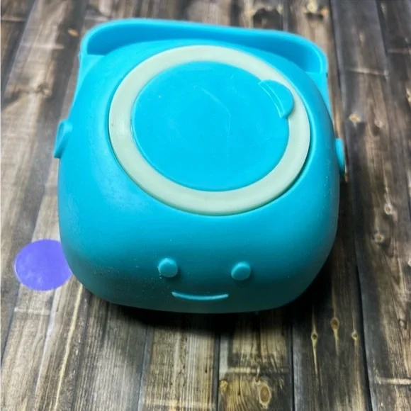 5for$10 Silicone Soft Bristle Massage Bath Brush Body Wash Shampoo Blue Teal