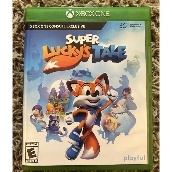 Super Lucky's Tale - Microsoft Xbox One Game - Original Case W/ Disc‎