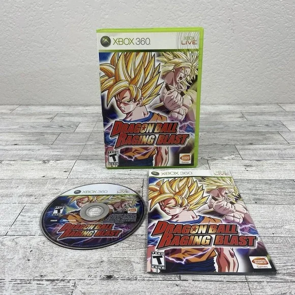 Dragon Ball: Raging Blast (Microsoft Xbox 360, 2009) Complete