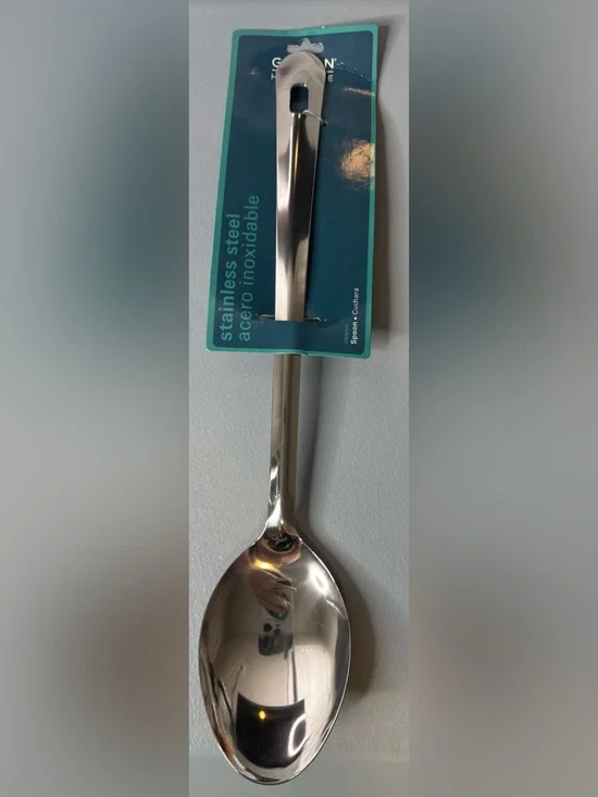 Gibson Stainless Steel Serving Spoon cooking utensil - Silver