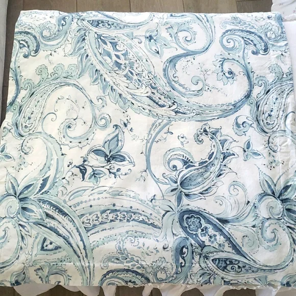 Pottery Barn Joli Paisley Euro Sham