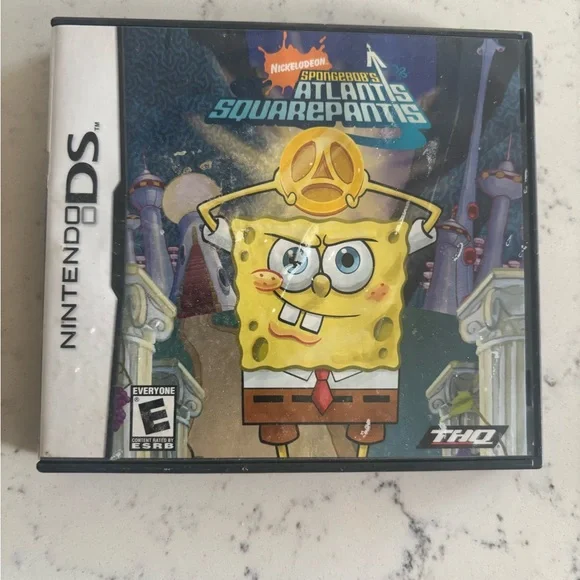 SpongeBob SquarePants: Atlantis SquarePantis Nintendo DS - CIB