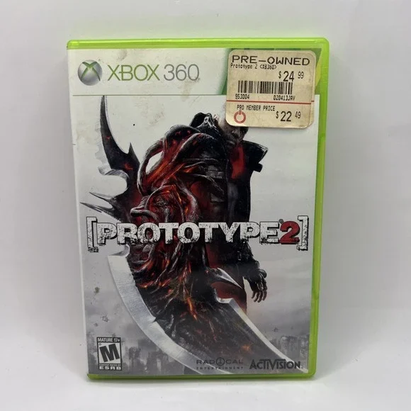 Prototype 2 (Microsoft Xbox 360, 2012 Activision) Complete CIB