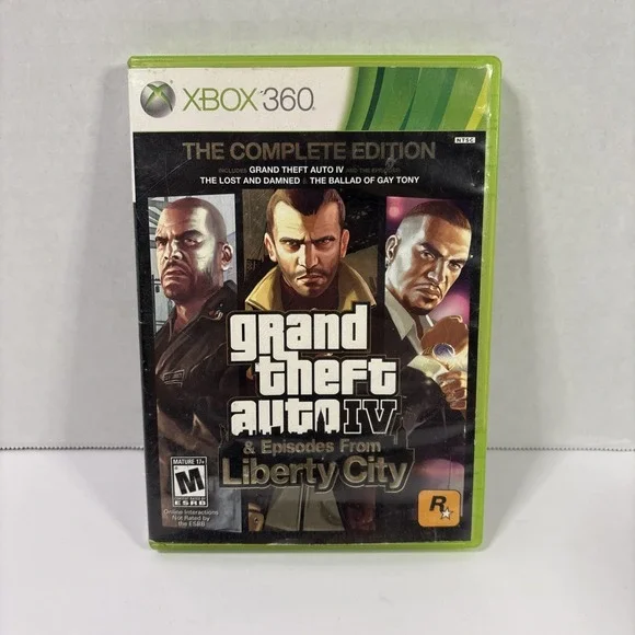 Episodes from Liberty City (Xbox 360) – No Disc 1
