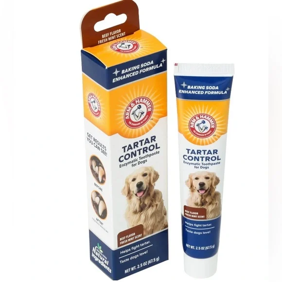 ARM & HAMMER Advanced Care Enzymatic Dog Toothpaste 2.5oz Beef Flavor 🐶🦷🪥
