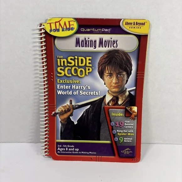 Quantum Pad Making Movies Harry Potter Book