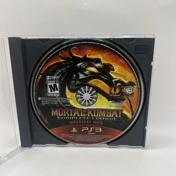 Mortal Kombat Komplete Edition (PlayStation 3) PS3 - Disc Only