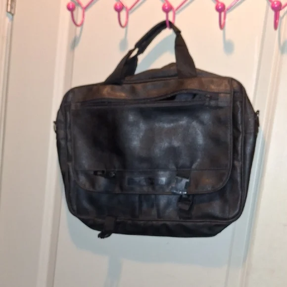 Black Professional Leather Briefcase