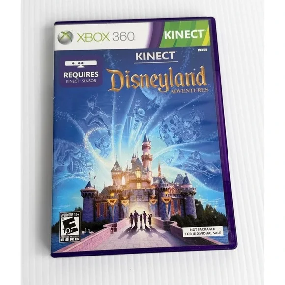 Kinect Disneyland Adventures Xbox 360 NTSC Game Microsoft Studios Disney