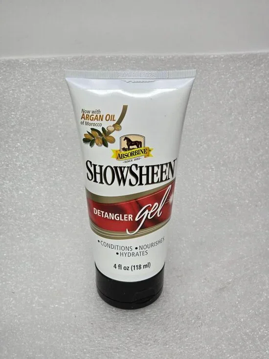 Absorbine Show Sheen Detangler Gel For Dogs & Horses With Argan Oil Of Morocco