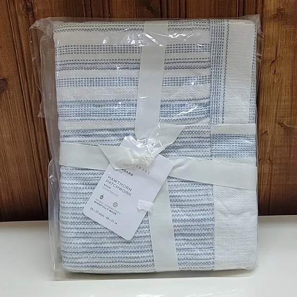 Pottery barn hawthorn patchwork sham
