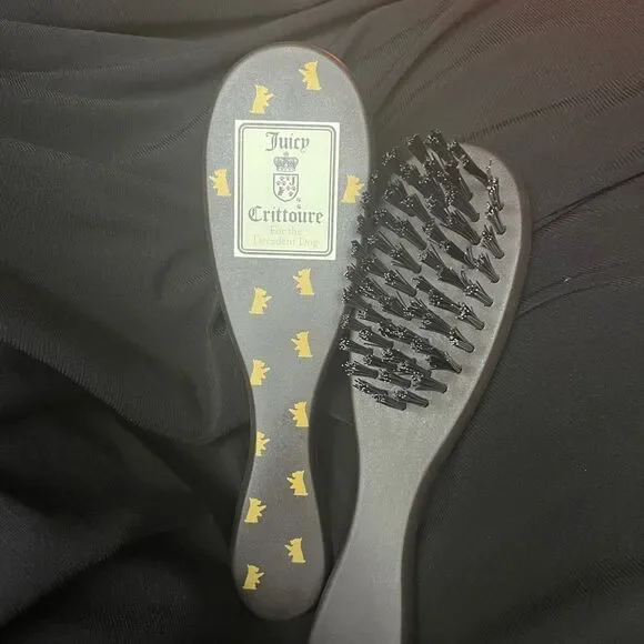 2 Juicy Crittoure Dog Brushes