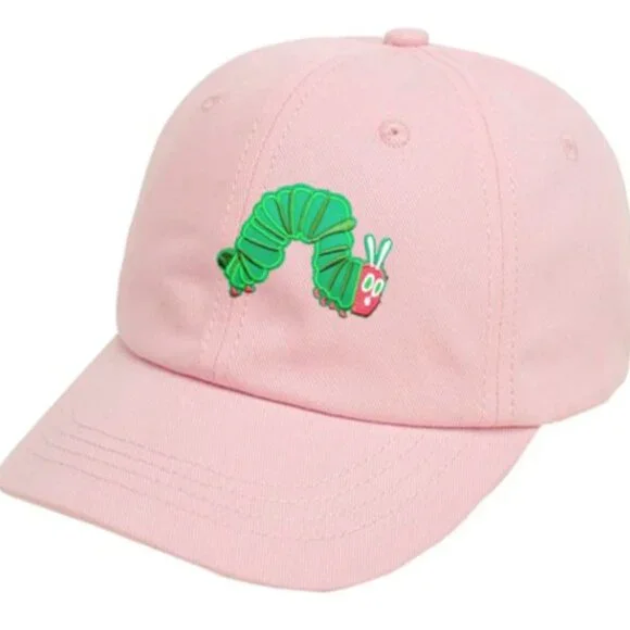 The Very Hungry Caterpillar Hat Girl Boy Outfit Birthday Cap Sun Hat Toddler