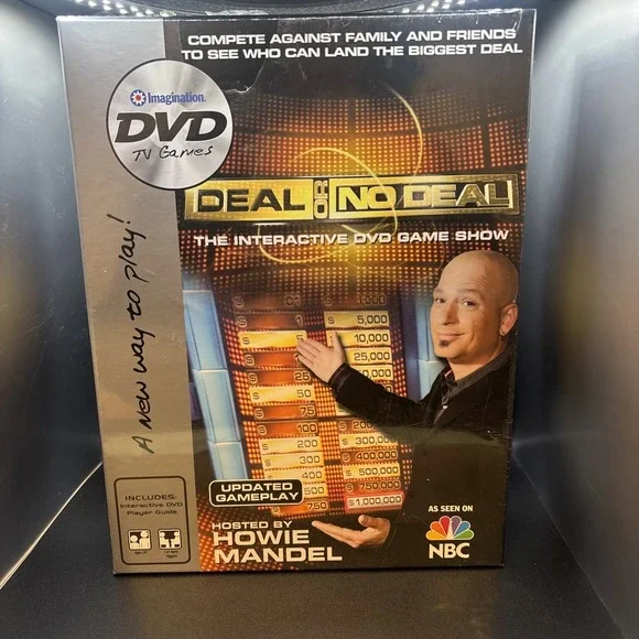 Deal or No Deal DVD Interactive Game Brand New Sealed NIB Howie Mandel