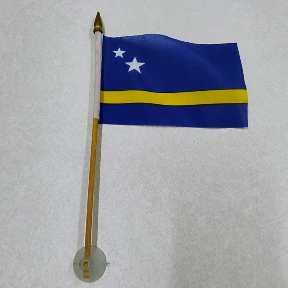 Curacao Flag Small 4z' x 6