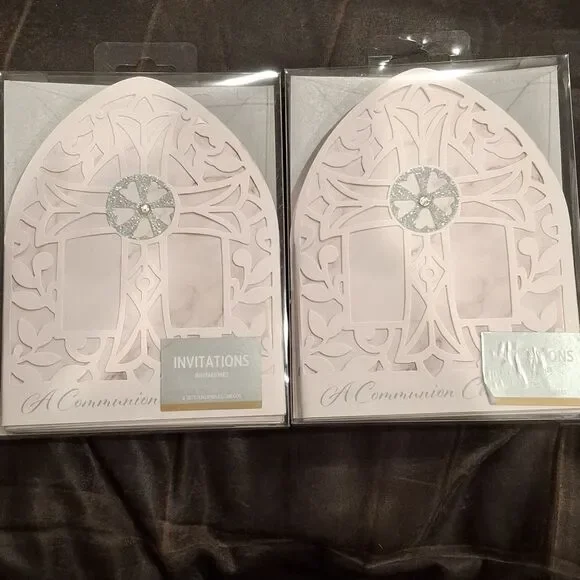 First Communion Invitations - 2 Packs