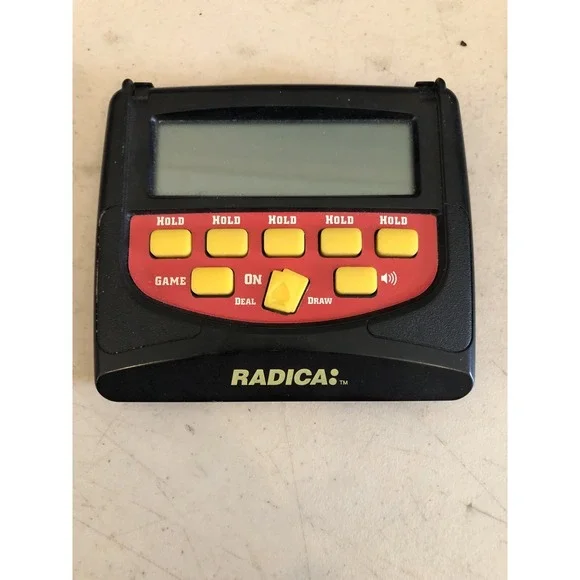 Radica Pocket Poker Digital Game. Tested And Works